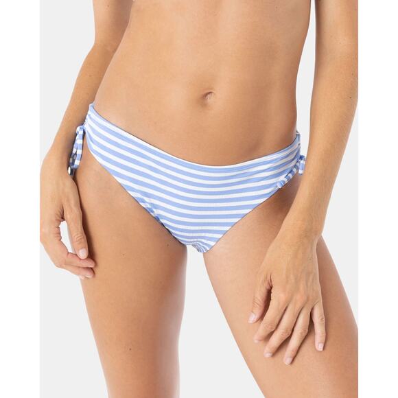 Roxy Women's Medium Pacific Coast Highway Lace Up Hipster Bikini Bottom L15-37 - Picture 1 of 8